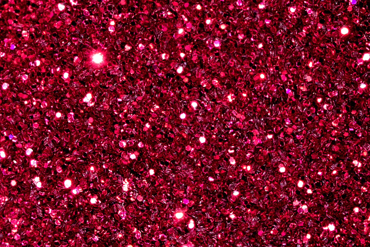 Jolifin Glitterpowder - red raspberry