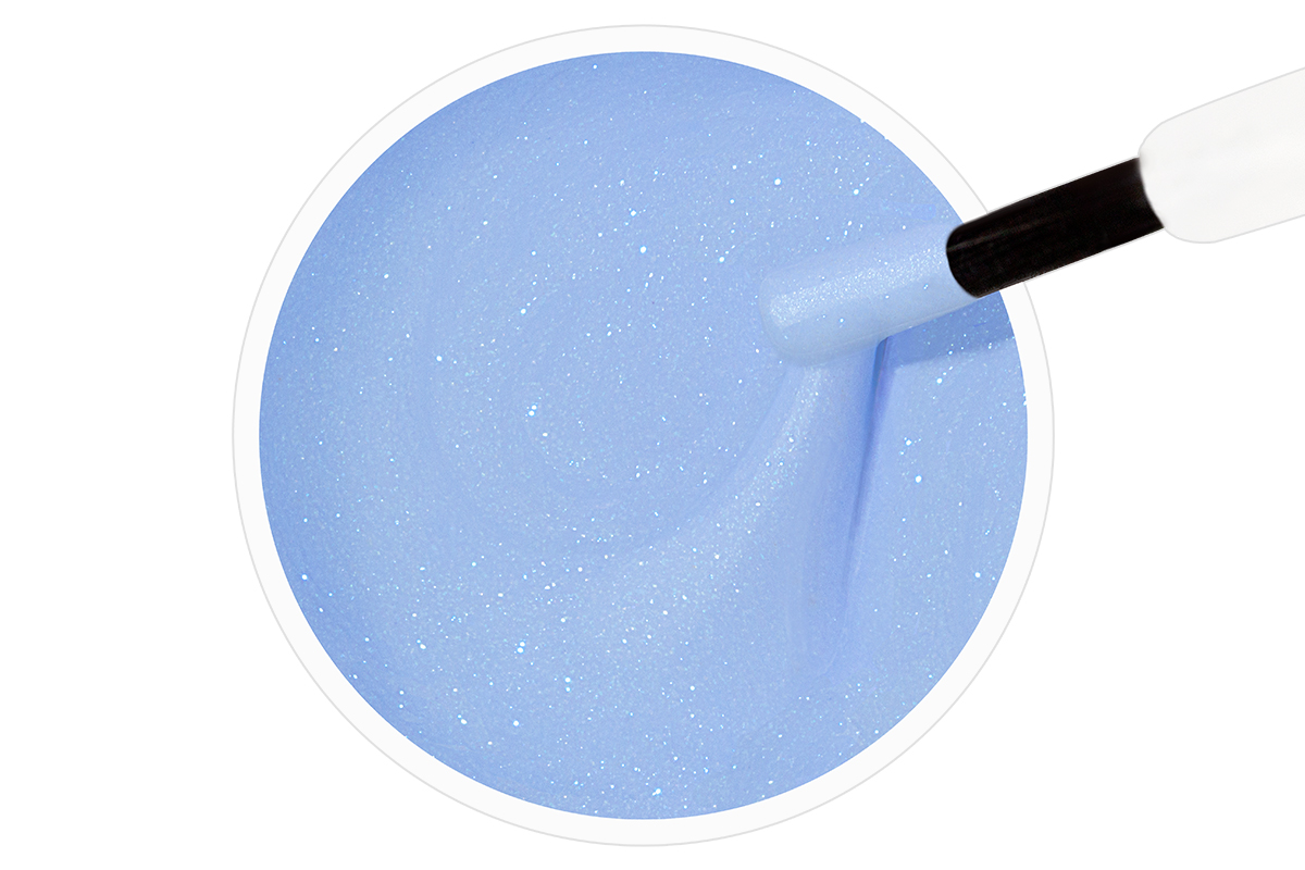 Jolifin Stamping Lacquer - pastel blue glimmer 12ml
