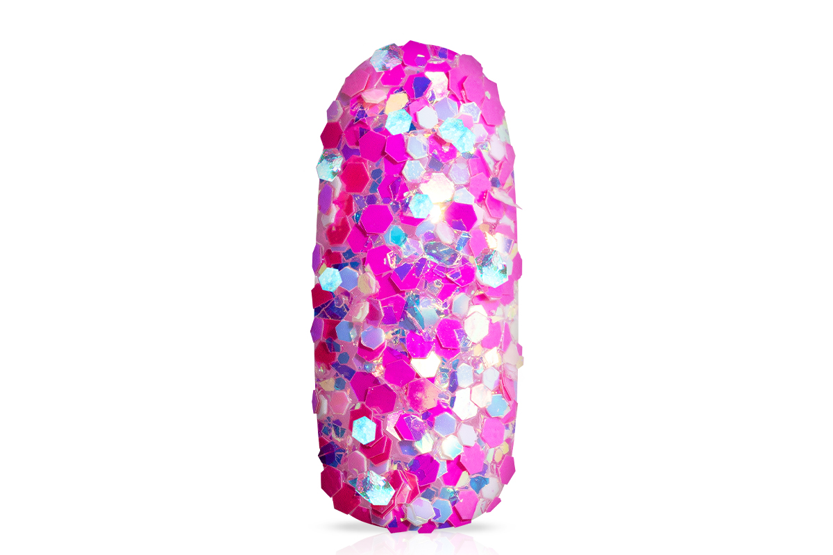 Jolifin Candy Glitter - hot magenta