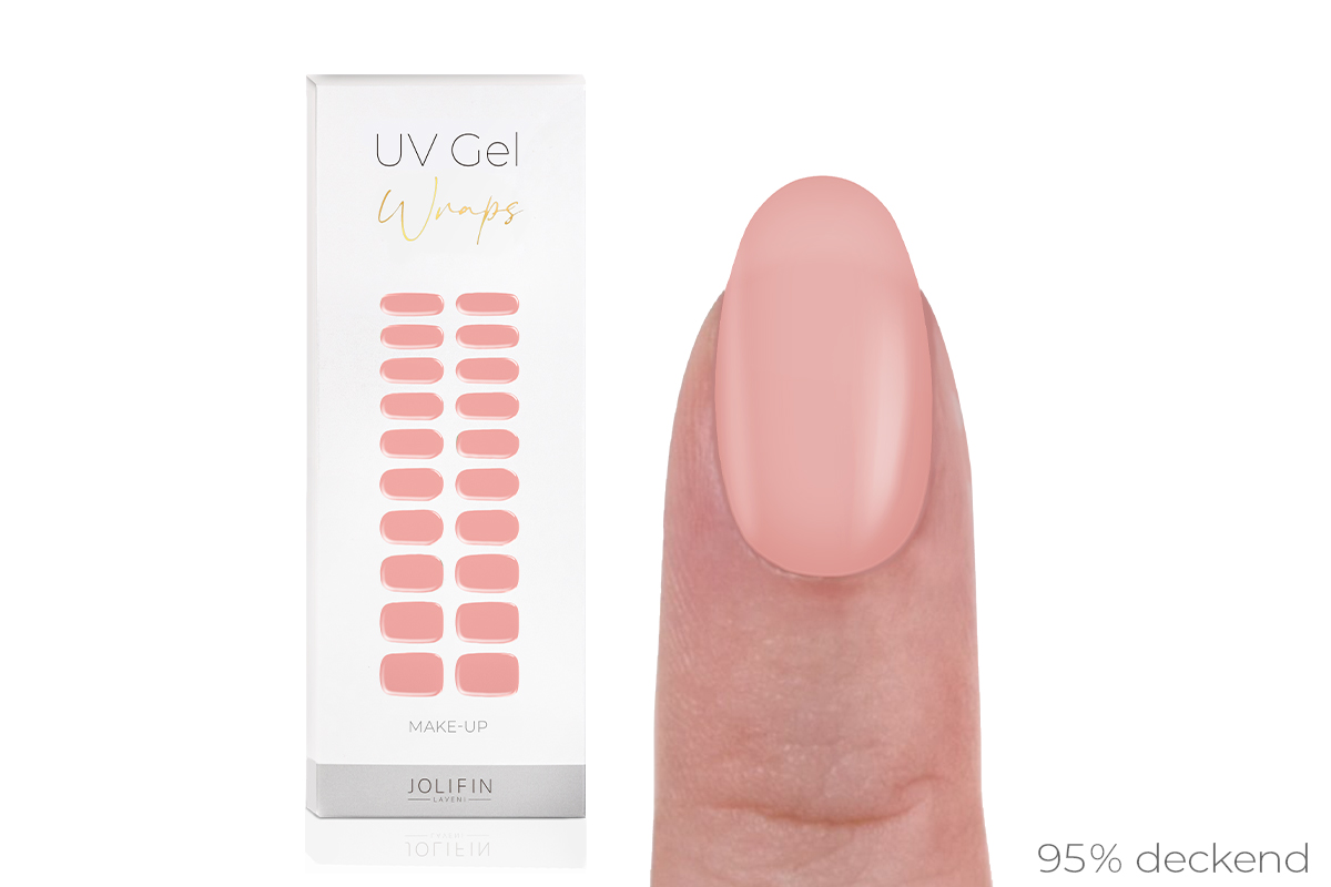 Jolifin LAVENI UV gel wraps - make-up 