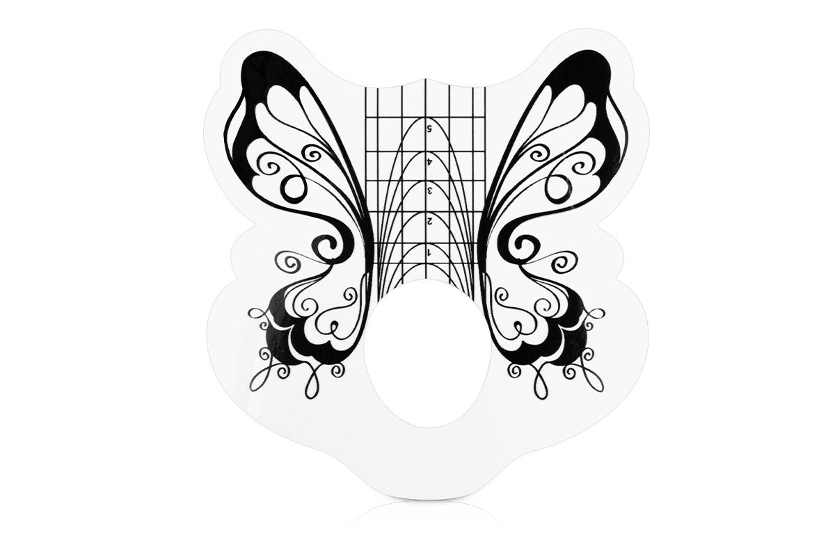 Jolifin butterfly stencil almond shape 100s
