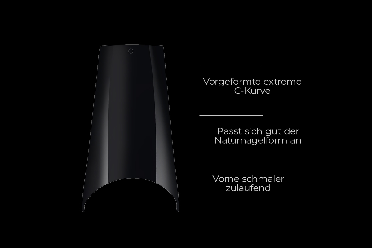 Jolifin 100er Tipbox Extreme Pinch - clear