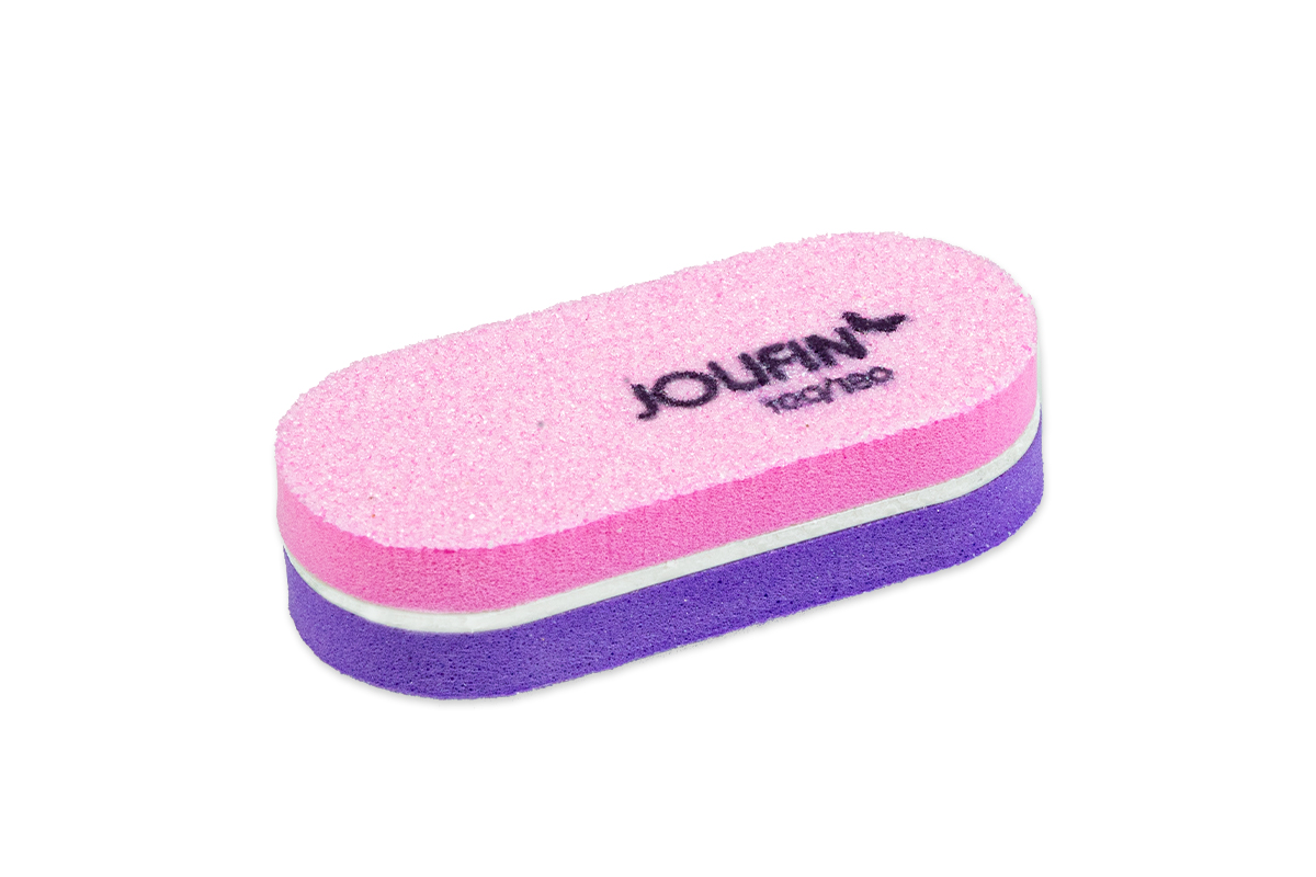 Jolifin Micro Buffer File 100/180 - pink & purple