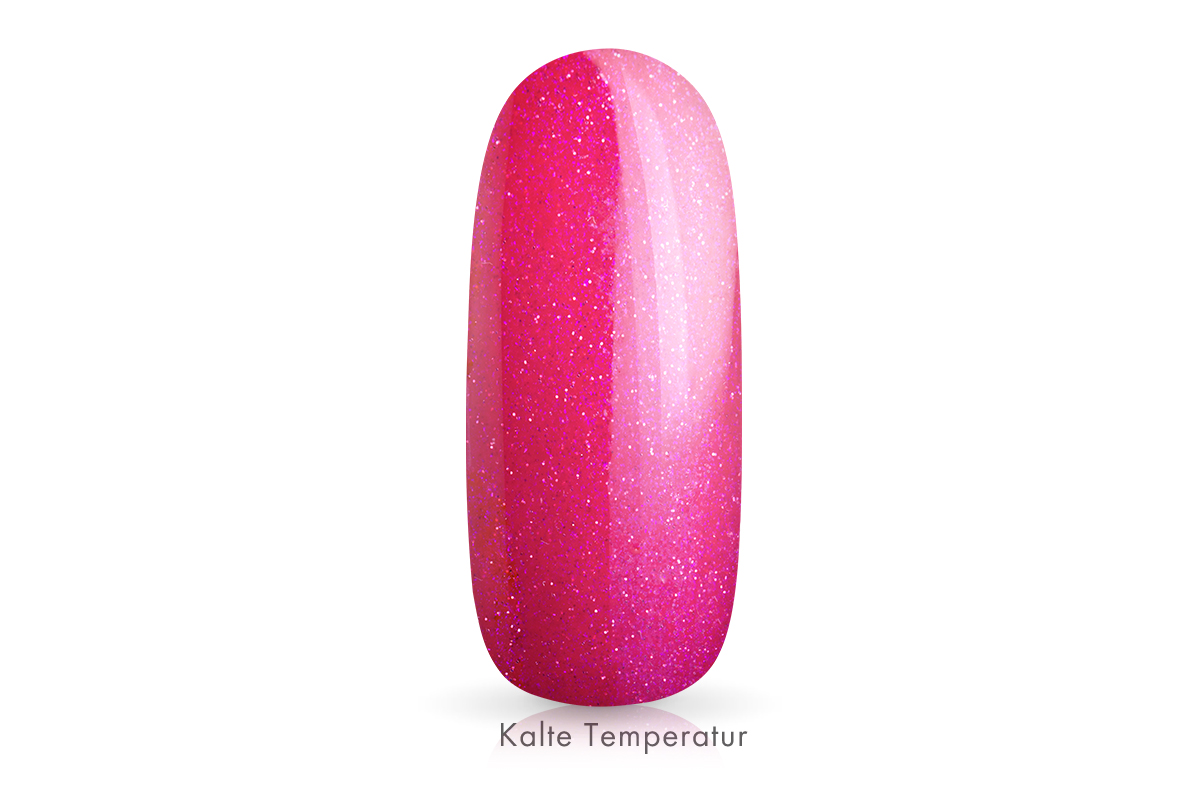 Jolifin Carbon Quick colour gel Thermo hot pink glitter 11ml