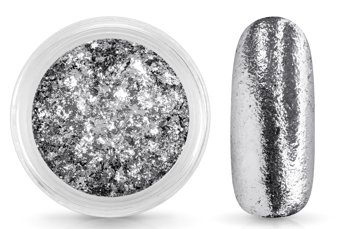 Jolifin Micro Chrome Flakes - silver