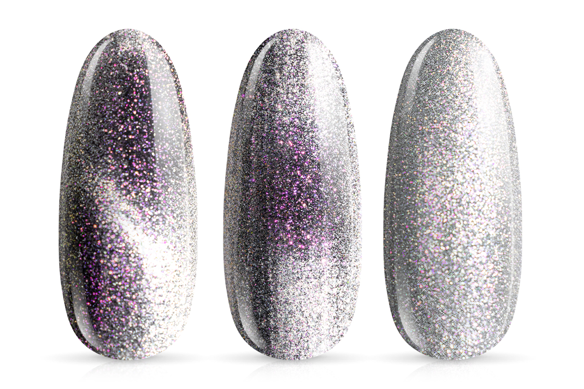 Jolifin LAVENI PRO Farbgel - Cat-Eye 9D silver 5ml