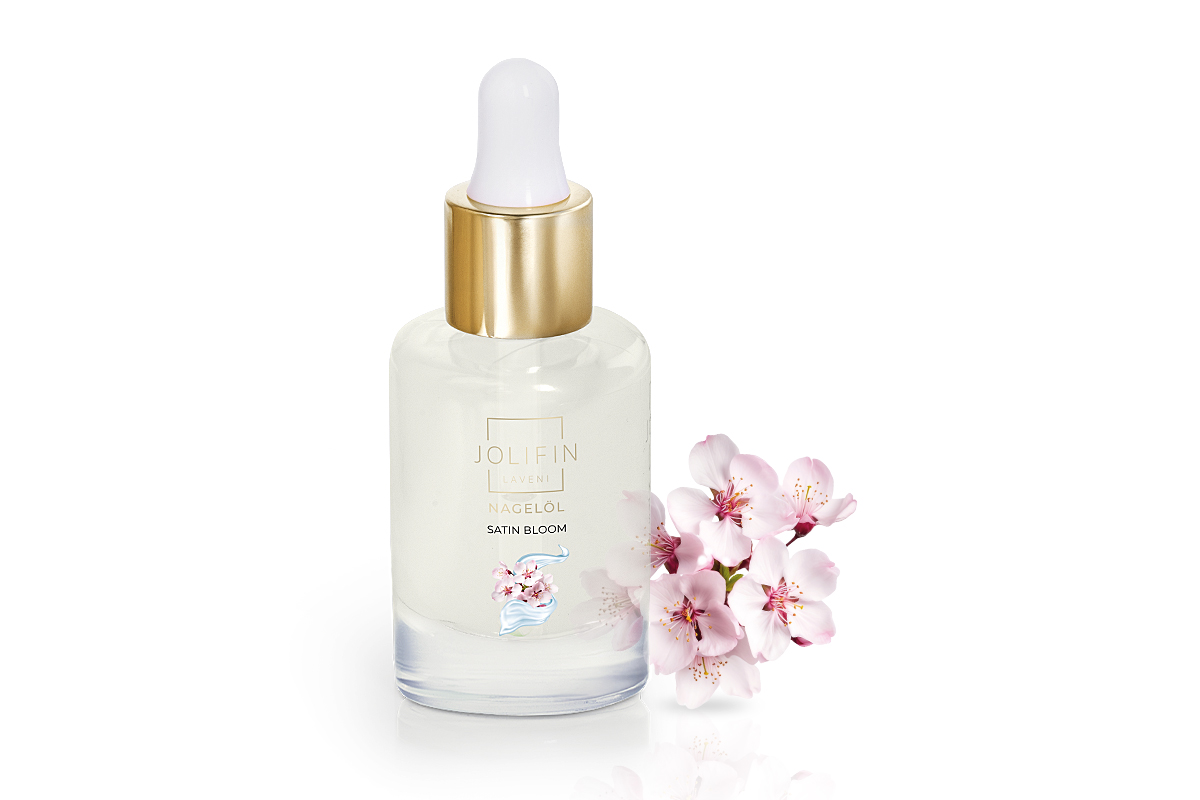 Jolifin LAVENI Nagelöl - satin bloom 10ml
