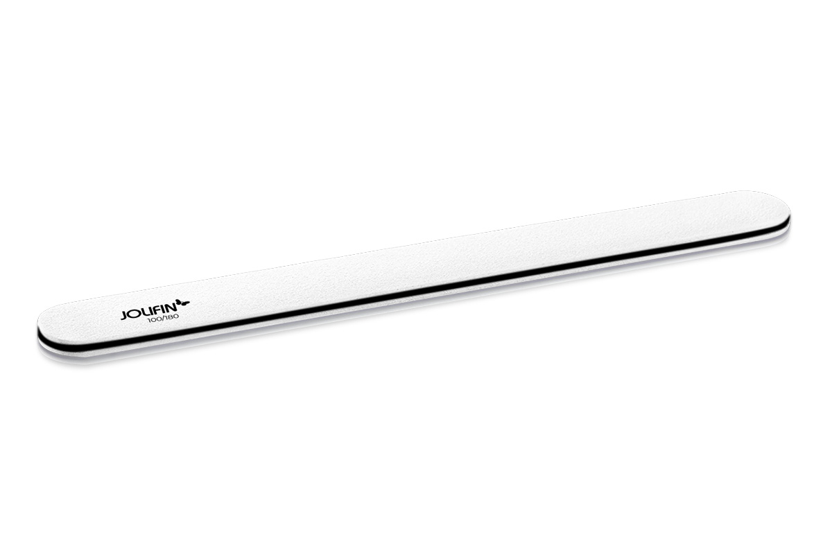 Jolifin File Basic - straight white 100/180