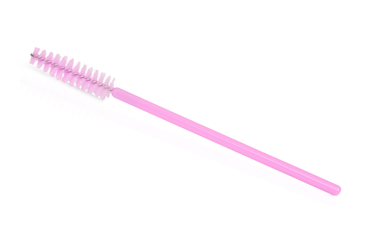 Jolifin Lashes - Eyelash brushes pink 50pcs