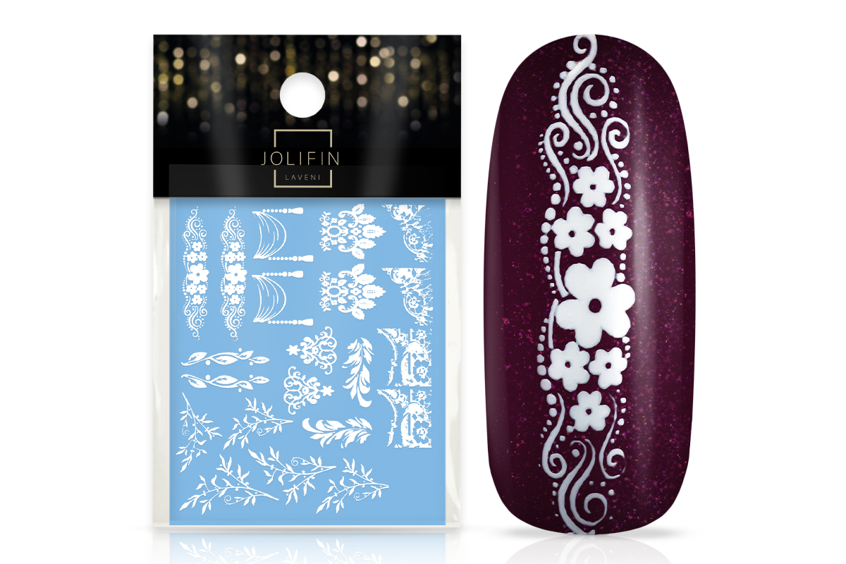 Jolifin LAVENI White Elegance Tattoo Nr. 17 Jolifin LAVENI White Elegance Tattoo Nr. 17