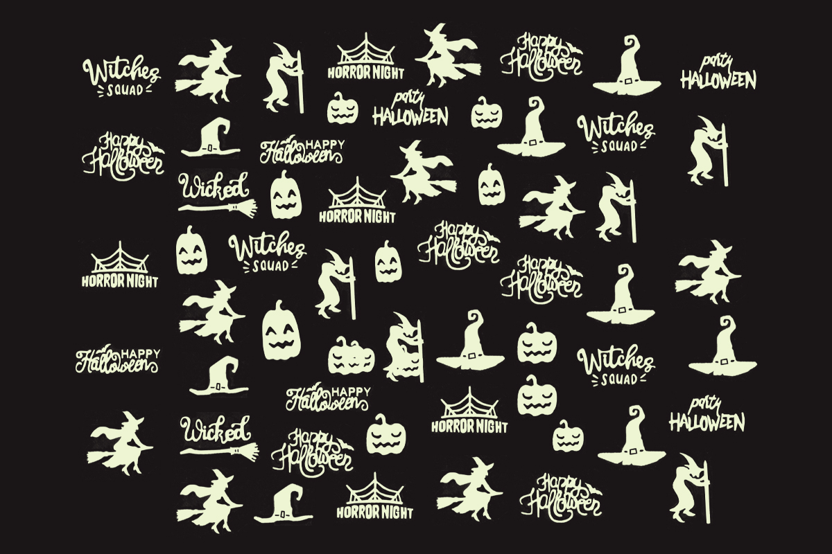 Jolifin LAVENI XL Sticker - Nightshine Halloween No. 3