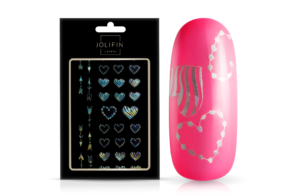 Jolifin LAVENI XL Sticker - Hologramm silver Nr. 6