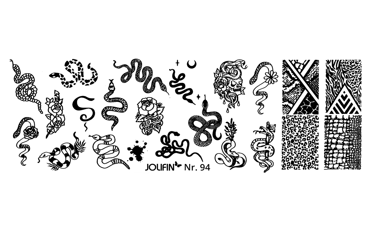 Jolifin Stamping Stencil No. 94