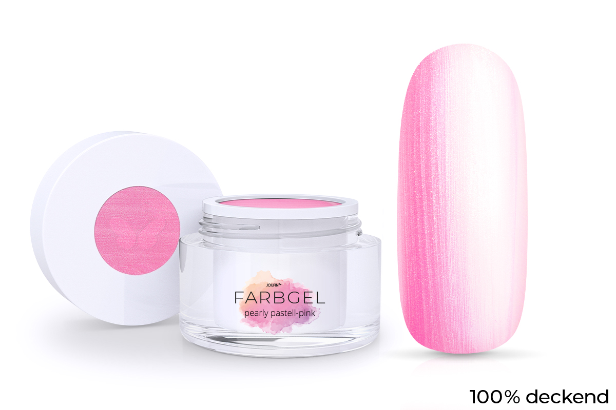 Jolifin Farbgel pearly pastell-pink 5ml