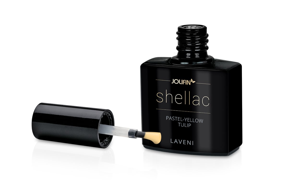 Jolifin LAVENI Shellac - pastell-yellow tulip 10ml