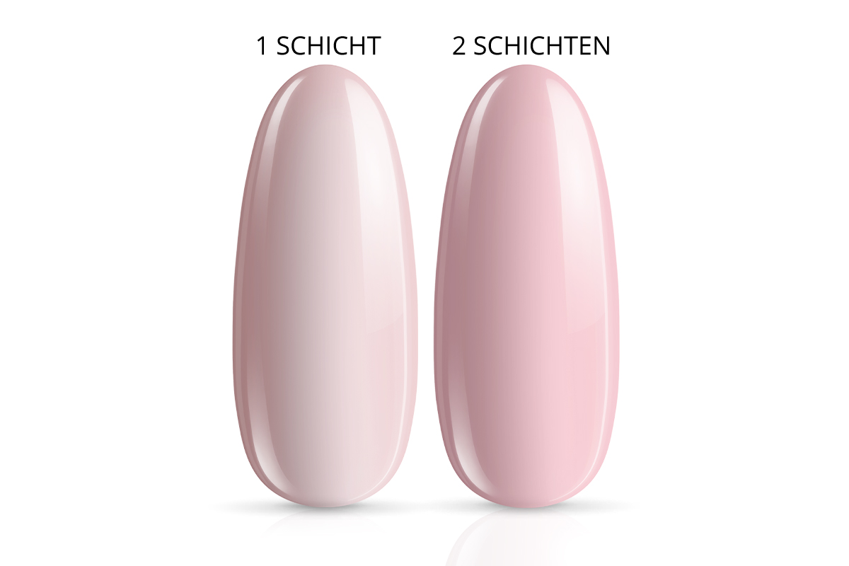 Jolifin LAVENI Shellac Cover für PressOn - make-up rosé 10ml