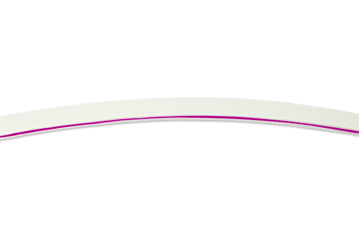 Jolifin file curved white 180/180