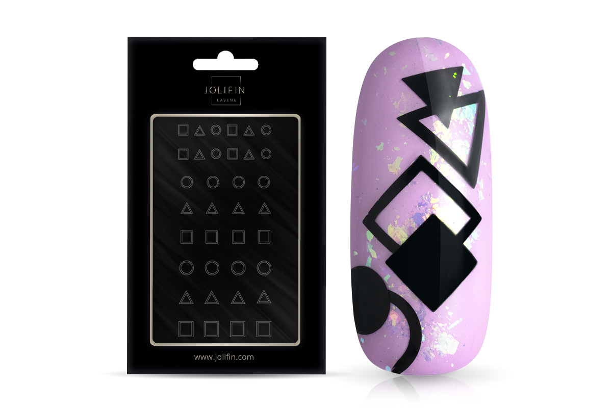 Jolifin LAVENI XL Sticker - Symbols black