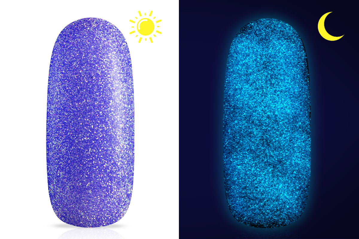 Jolifin Nightshine Glitterpuder - purple