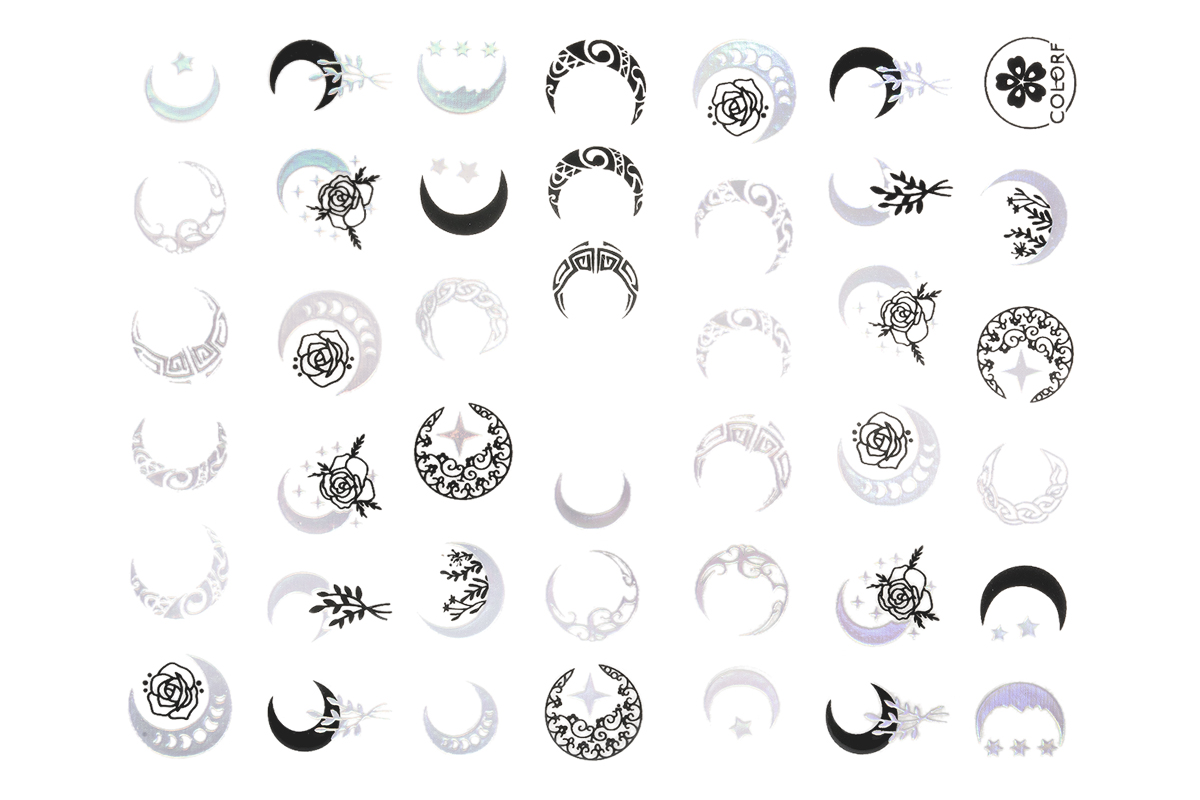 Jolifin LAVENI XL Sticker - Silver Nr. 39