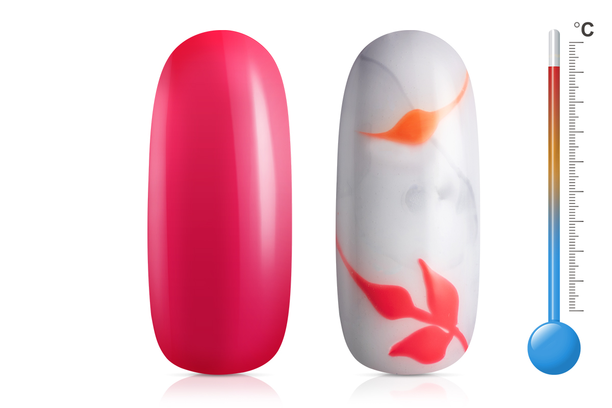 Jolifin LAVENI PRO Colour Gel - Thermo ombré red coral 5ml