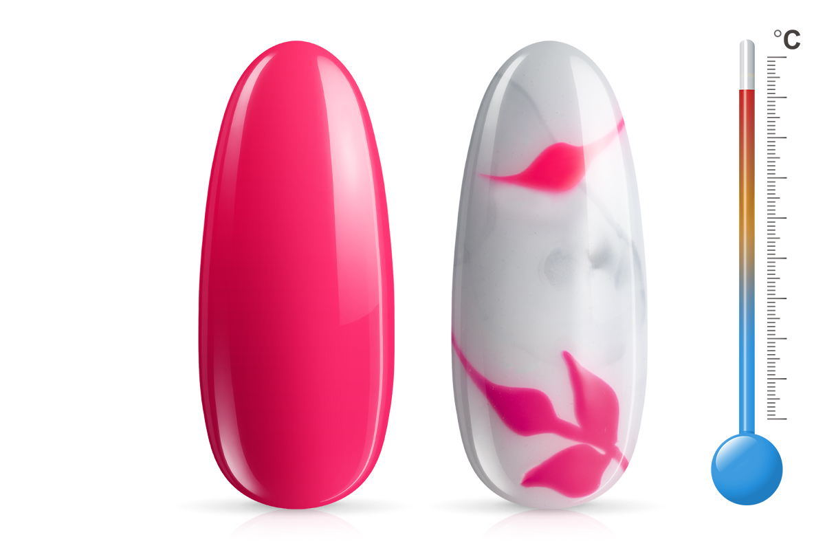 Jolifin LAVENI PRO Farbgel - Thermo ombré red coral 5ml