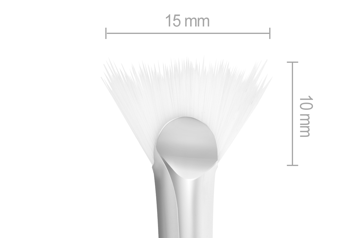 Jolifin fan brush for pigments