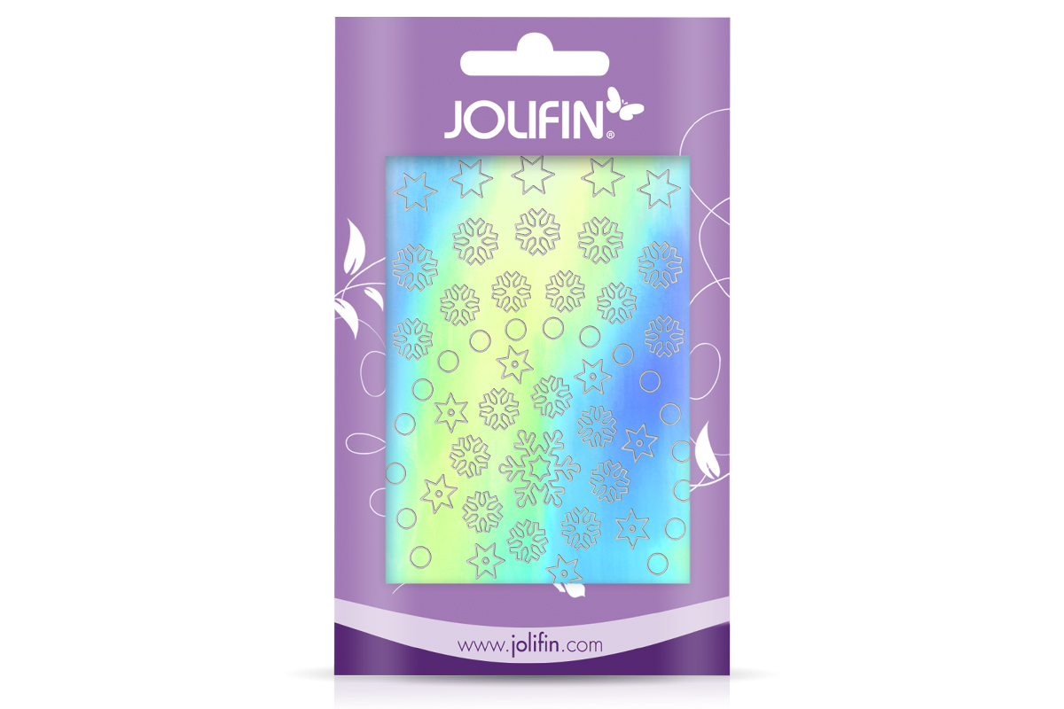 Jolifin Aurora Sticker - Snowflakes ice