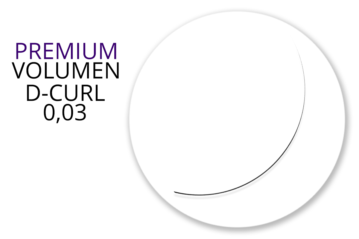 Jolifin Lashes - Premium MixBox - Volume D-Curl 0,03