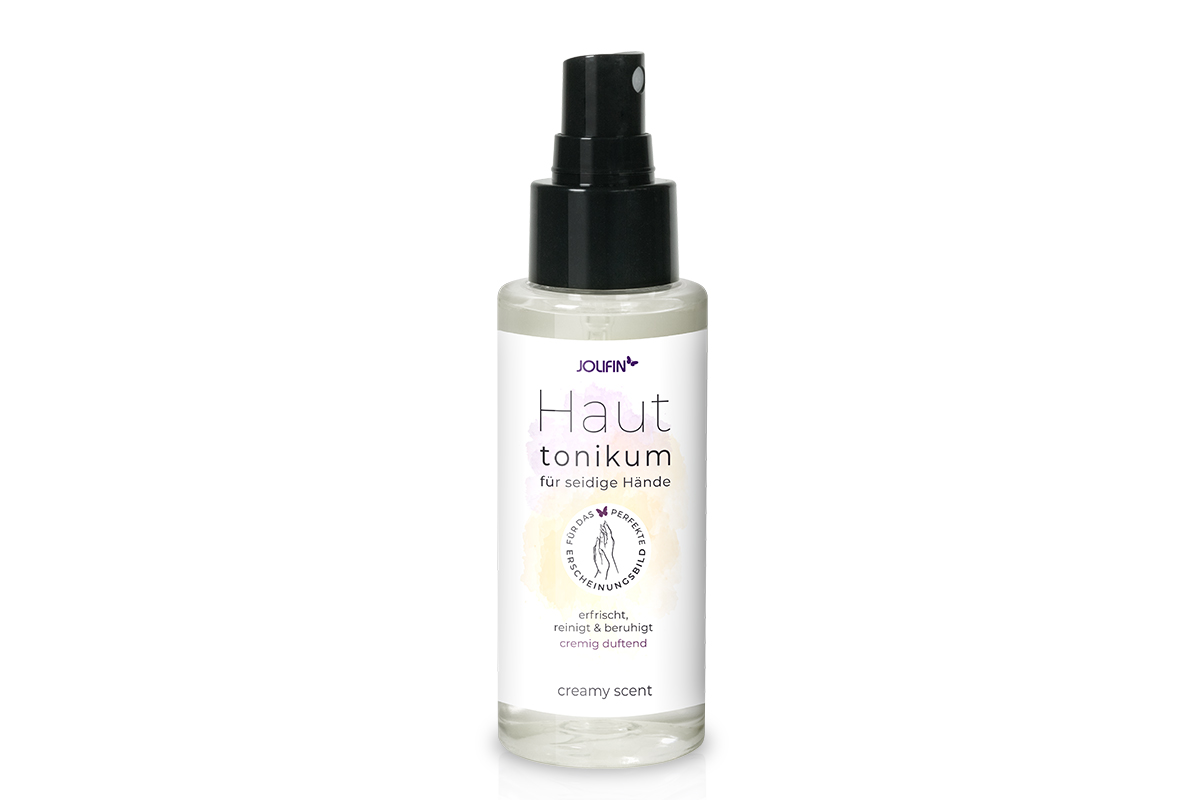 Jolifin skin tonic for silky hands - creamy scent 100ml