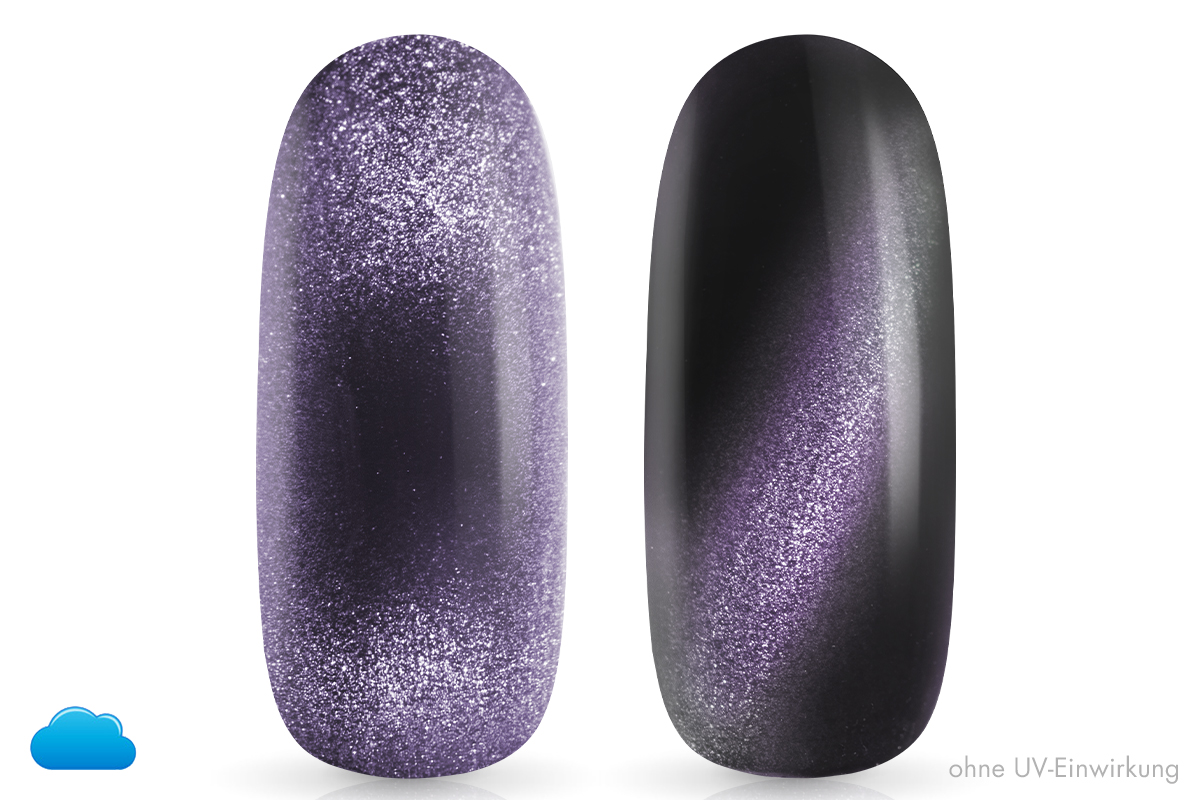 Jolifin LAVENI Shellac - Solar Cat-Eye pastel-berry 10ml