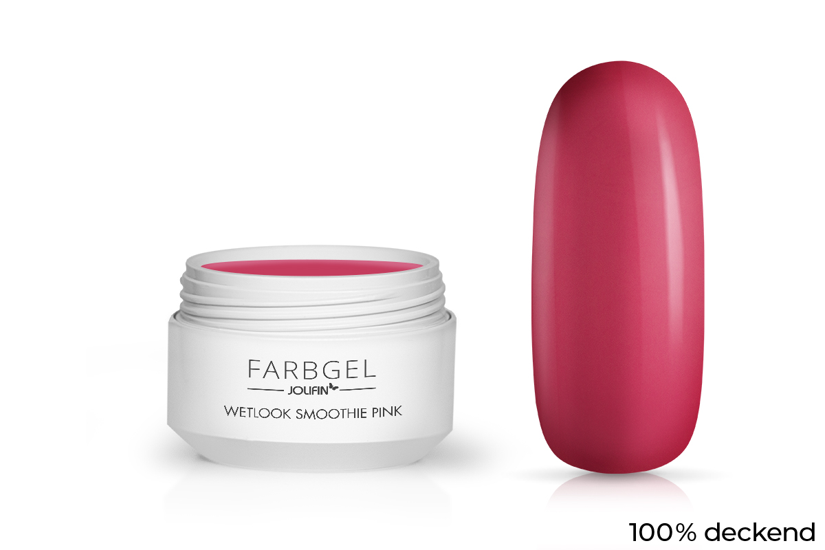 Jolifin Wetlook Farbgel smoothie pink 5ml