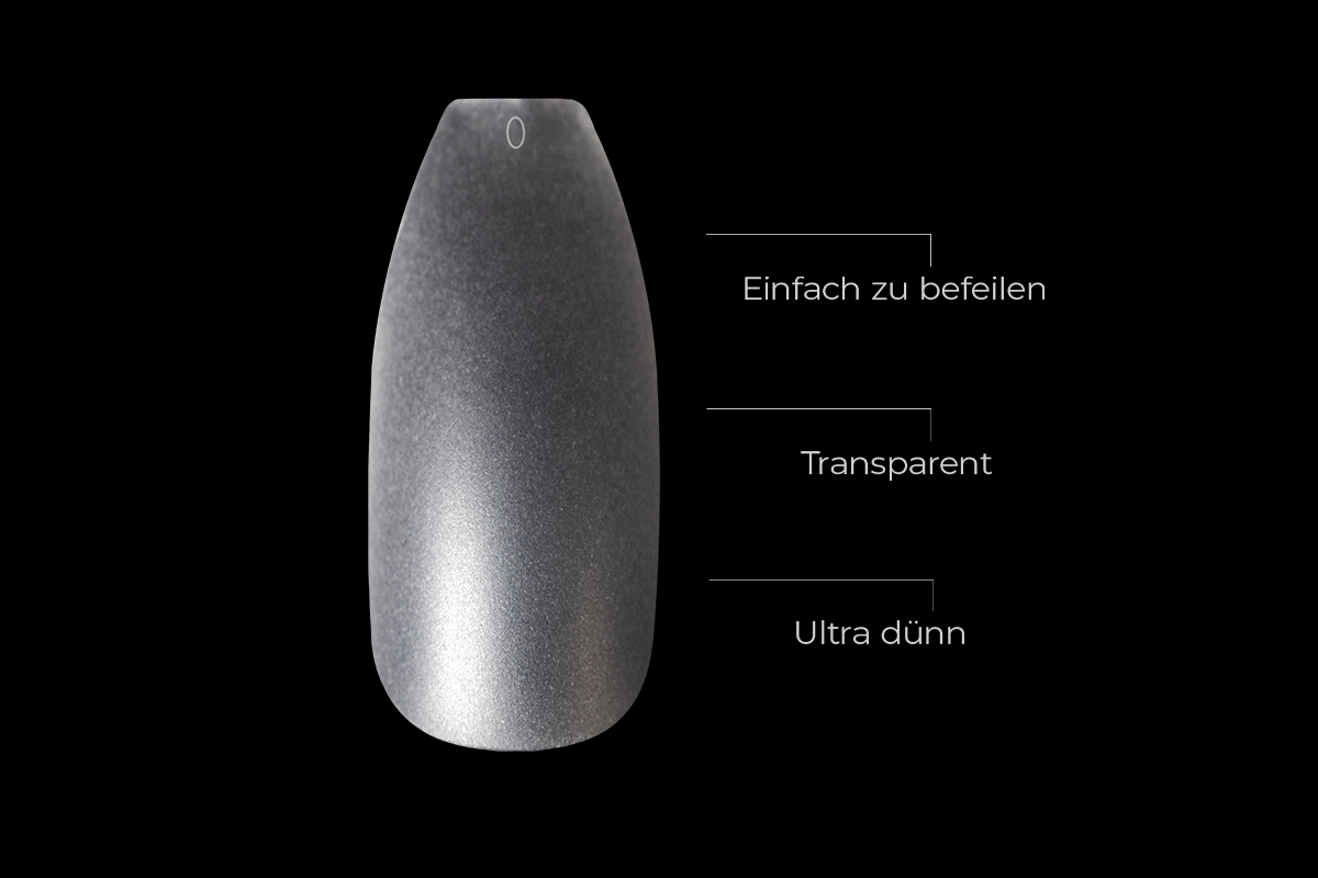 Jolifin 120er Tipbox Press-On Ballerina short - ultra dünn