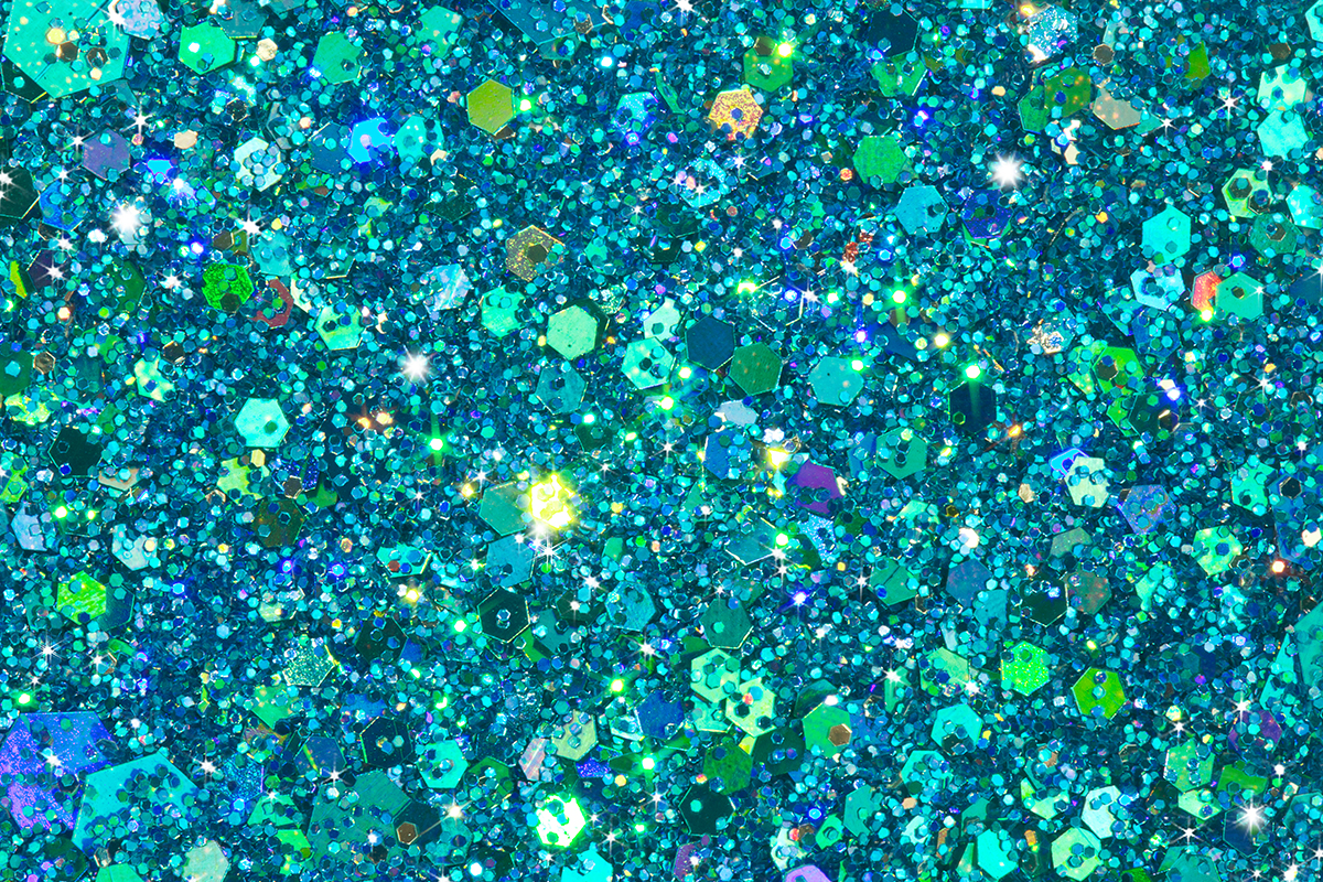 Jolifin Illusion Glitter II Turquoise