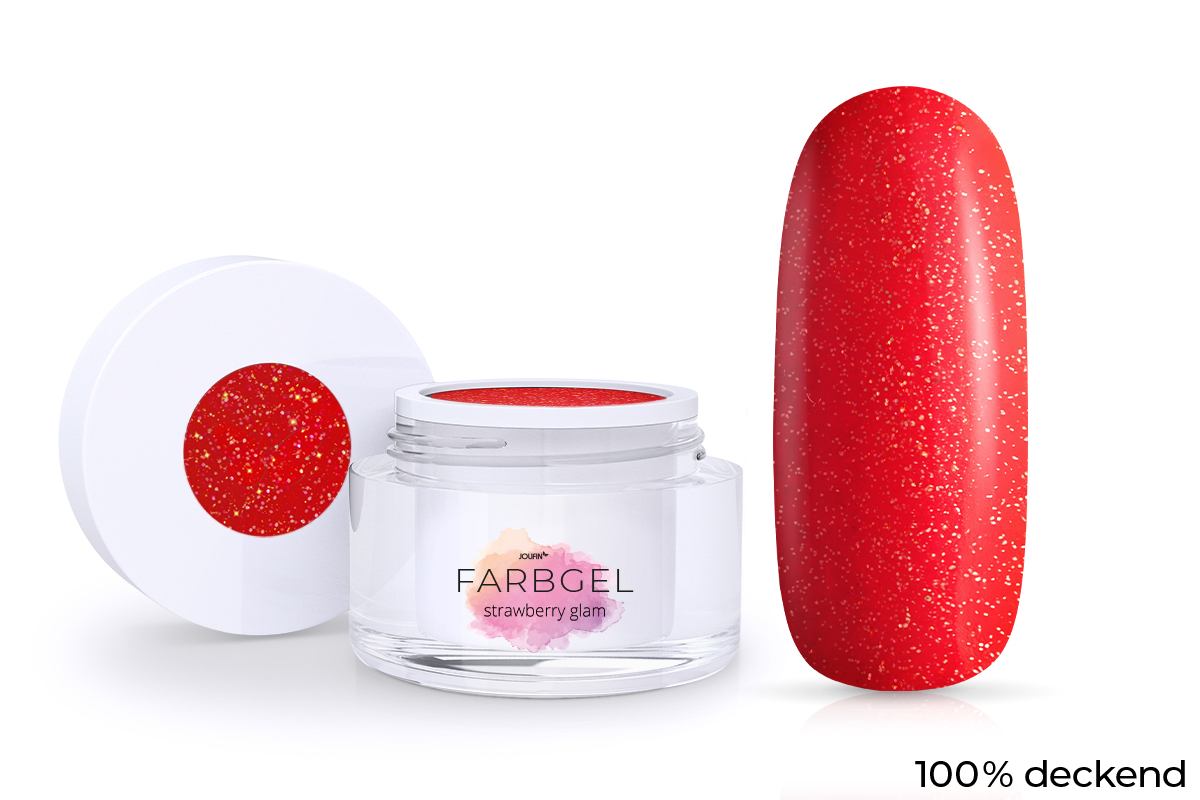 Jolifin Farbgel strawberry glam 5ml