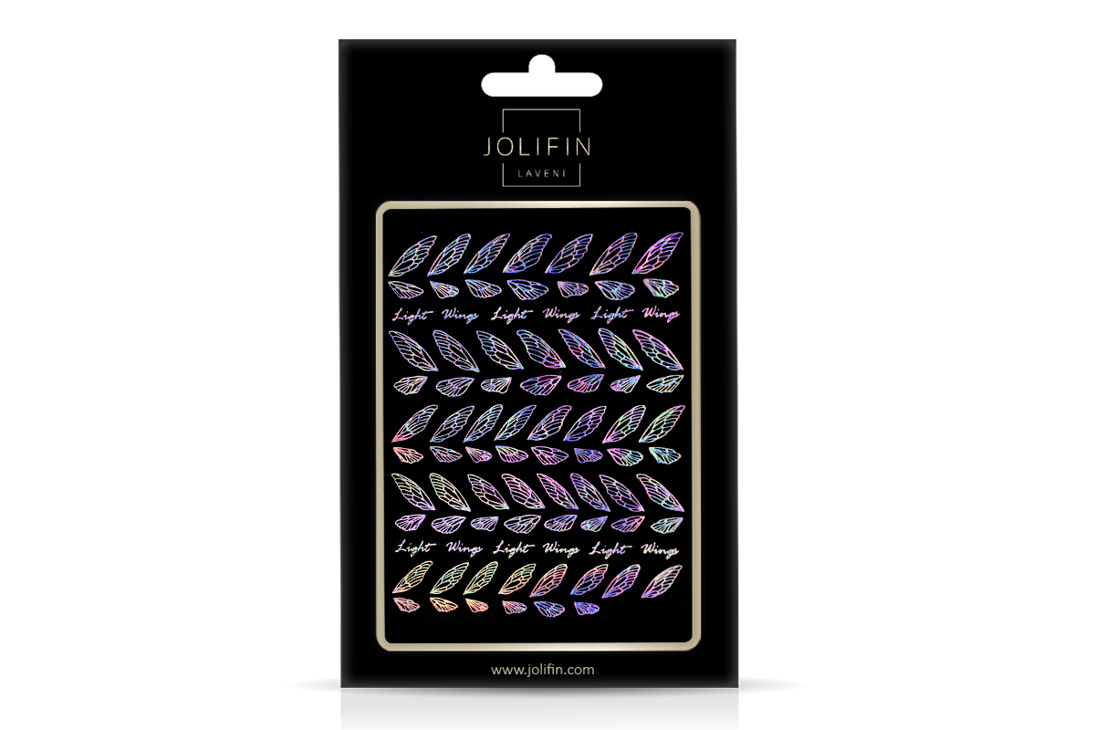 Jolifin LAVENI XL Sticker - Butterfly Hologram No. 10