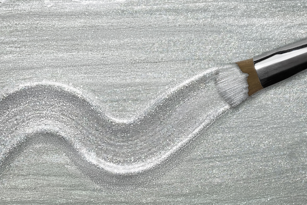 Jolifin LAVENI Stamping Gel - white pearl 8ml