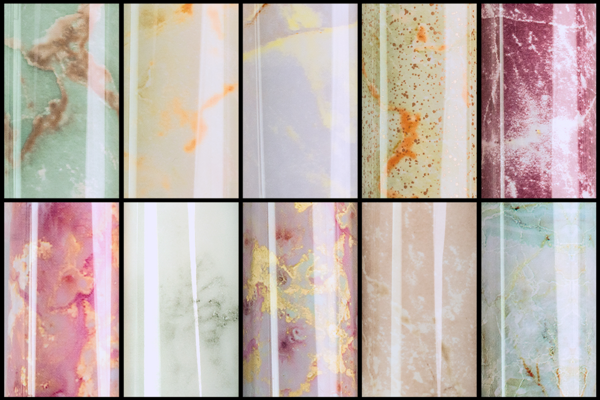 Jolifin Transfer Nail Foil Box - Marble