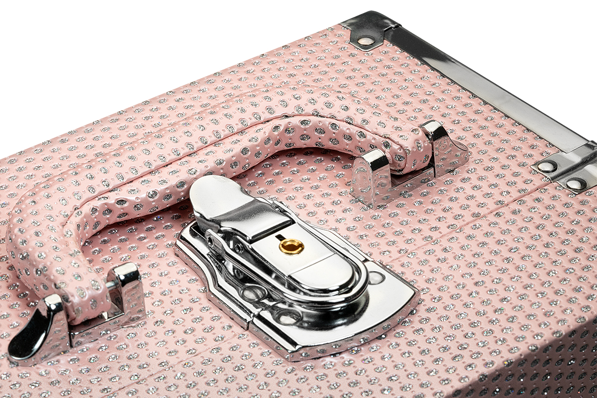 Jolifin Mobile Cosmetic Case mini - rosy Glitter