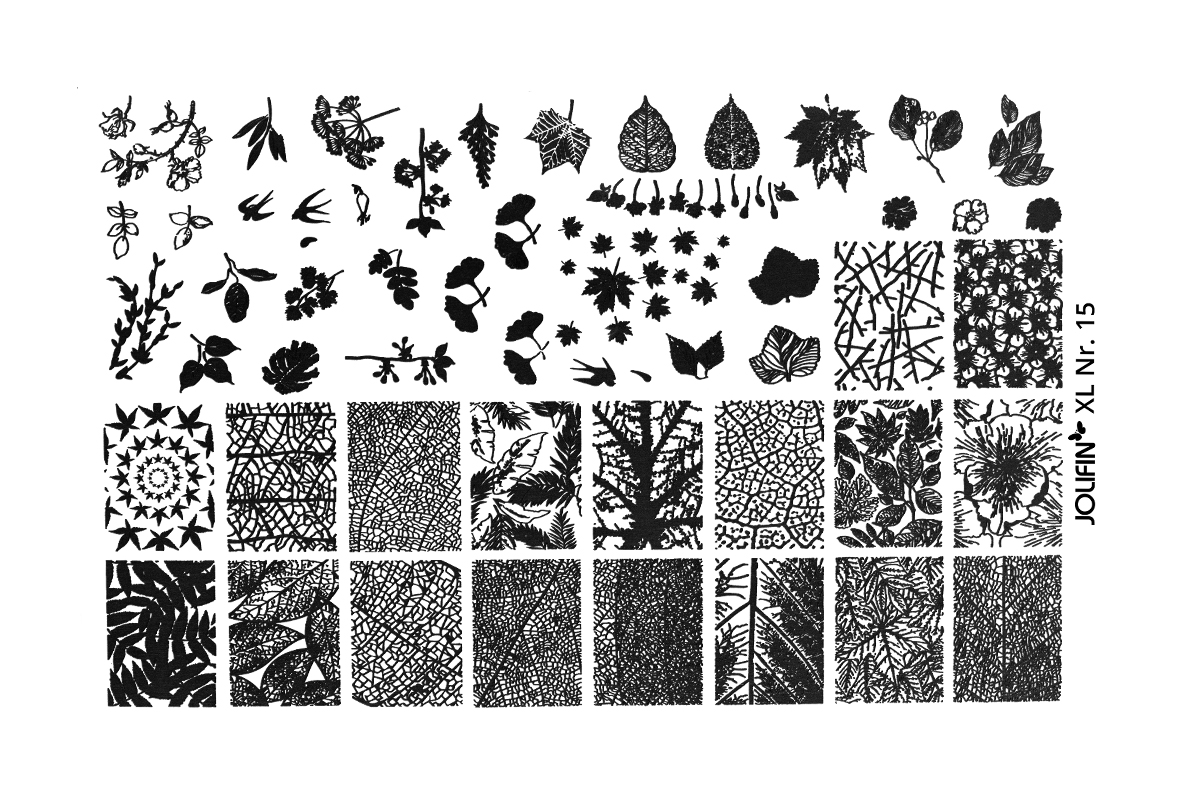 Jolifin Stamping Stencil XL - No. 15