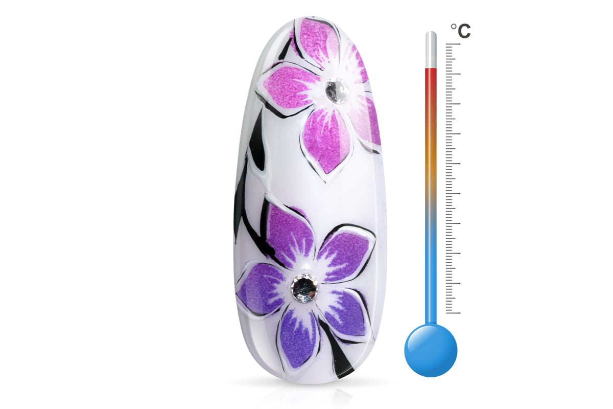 Jolifin Ombre-Gel - Thermo purple-lilac 5ml