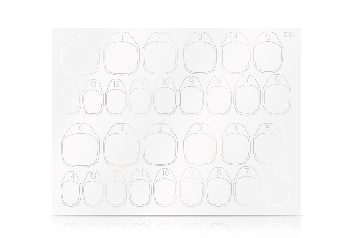 Jolifin SoftGel PressOns - Base Klebesticker