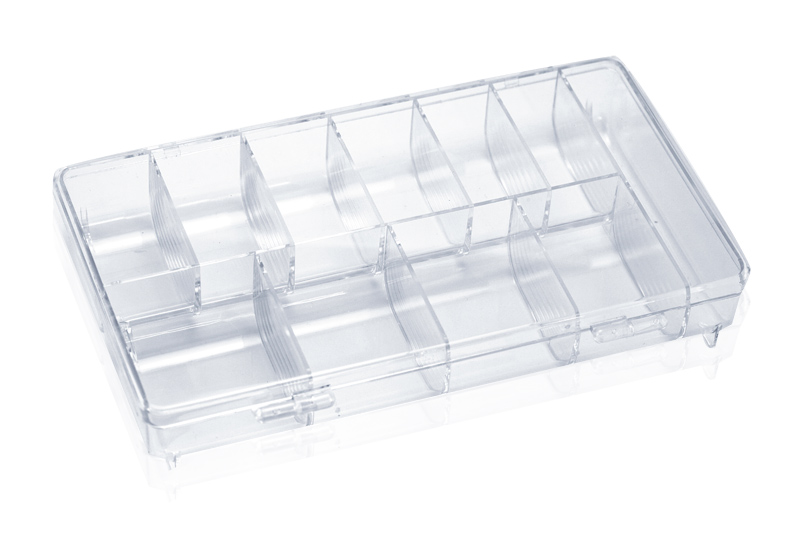 500 plexiglass tip box empty