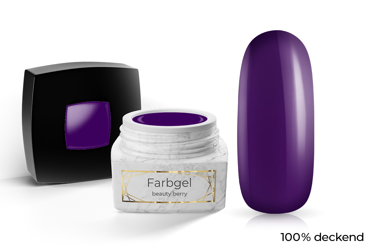 Jolifin LAVENI PRO colour gel - beauty berry 5ml