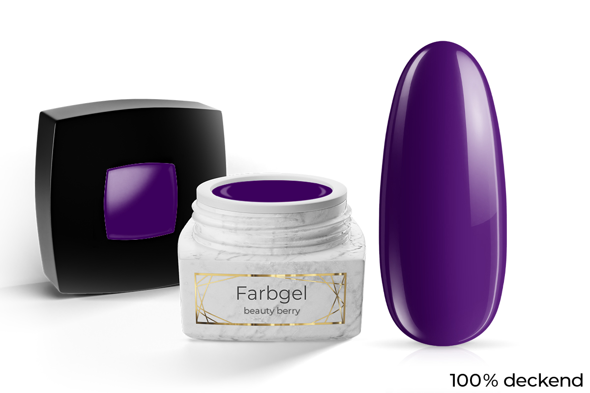 Jolifin LAVENI PRO Farbgel - beauty berry 5ml