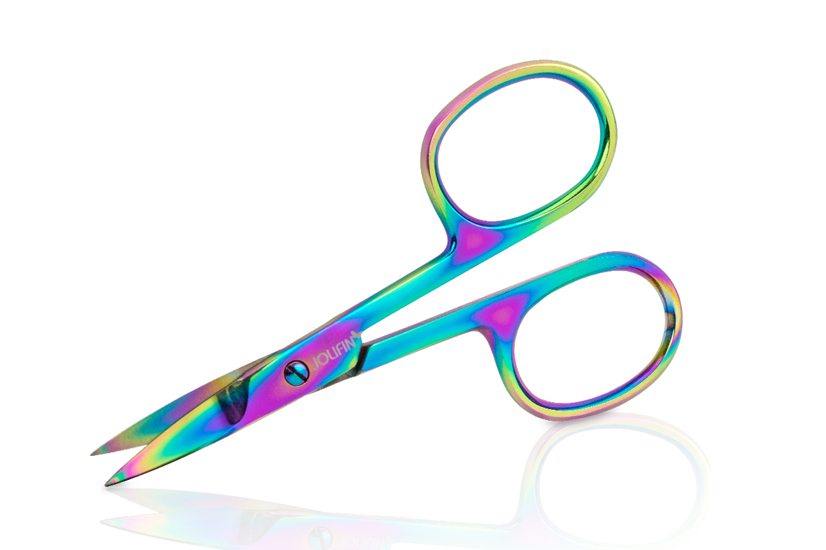 Jolifin nail scissors - Rainbow 