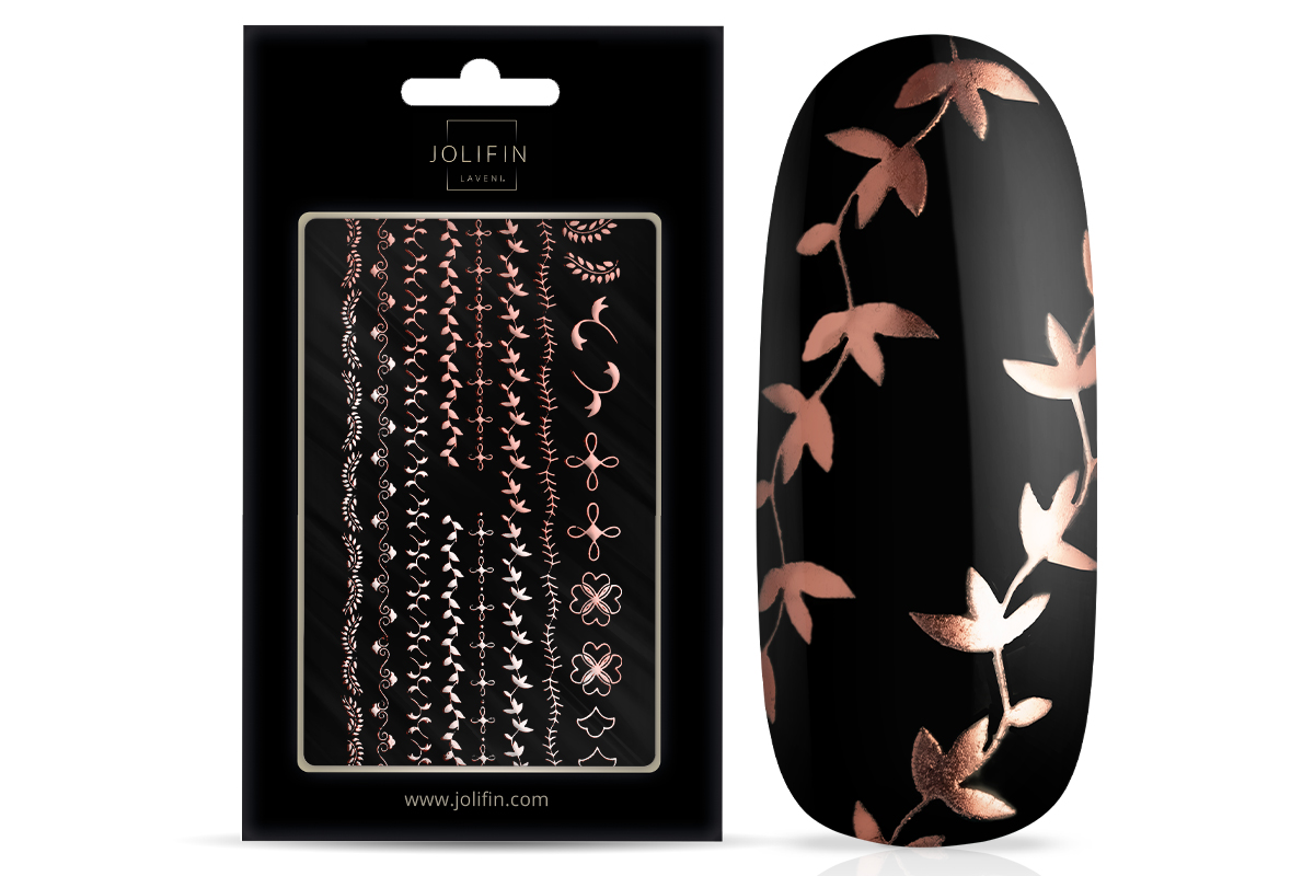 Jolifin LAVENI XL Sticker - rose gold no. 7