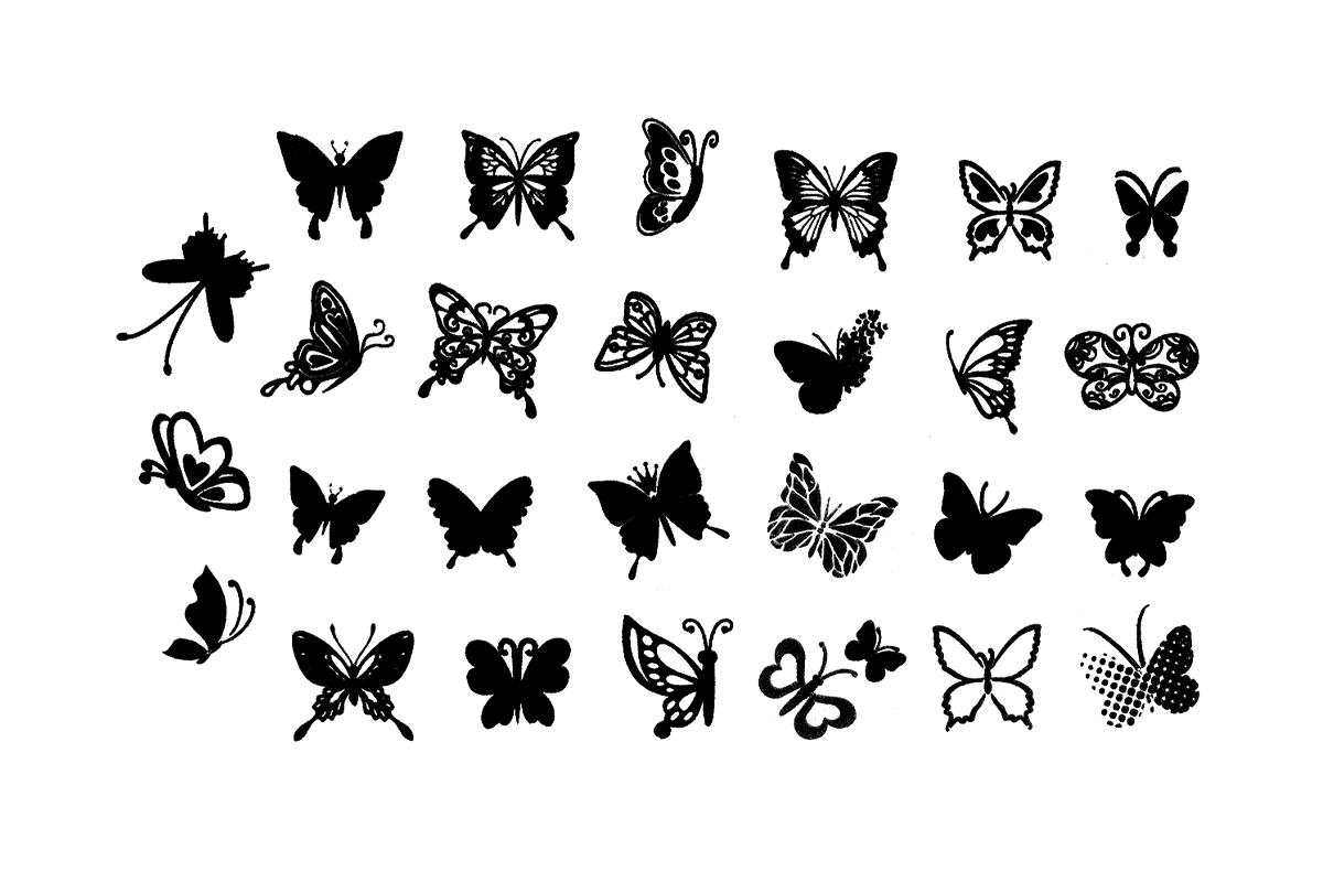 Jolifin Stamping Stencil No. 2