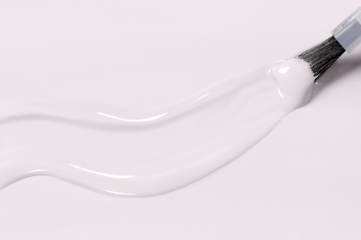 Jolifin LAVENI Shellac - Top-Coat ohne Schwitzschicht porcelain white 10ml