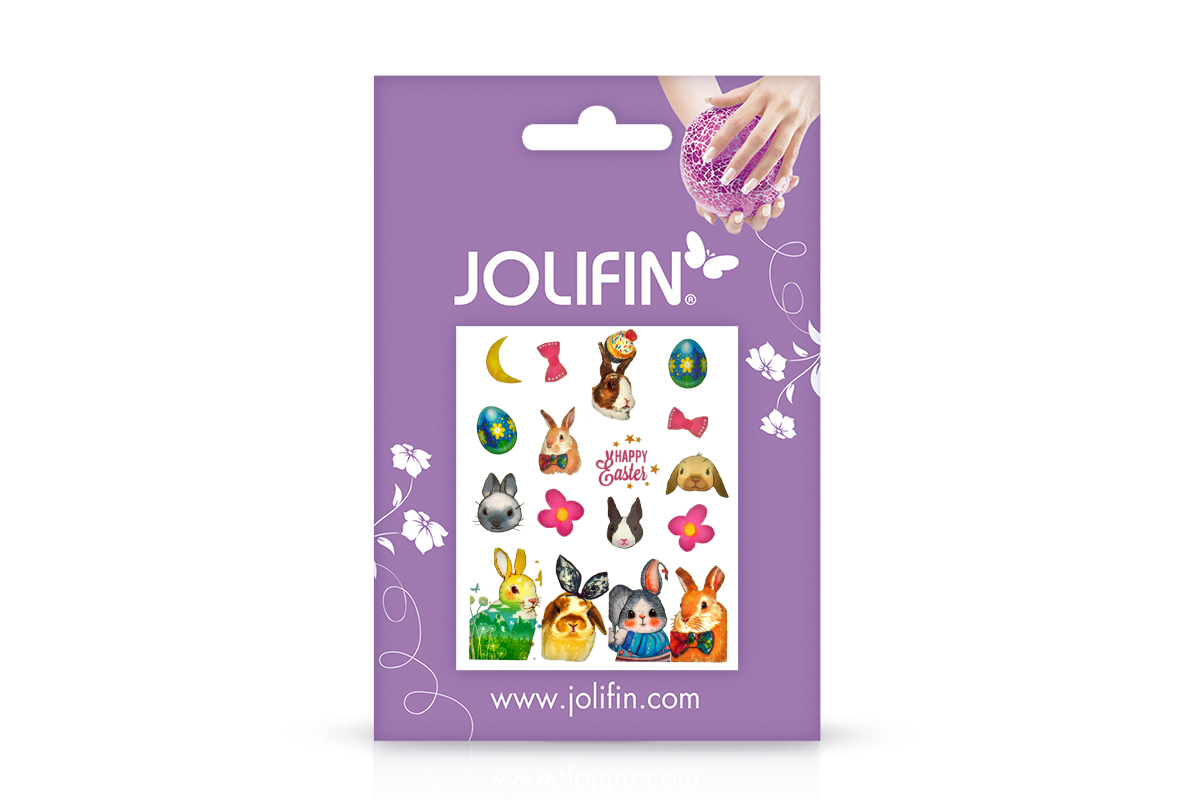 Jolifin Happy Easter Tattoo - No. 2